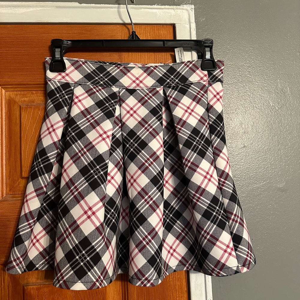 Plaid skirt